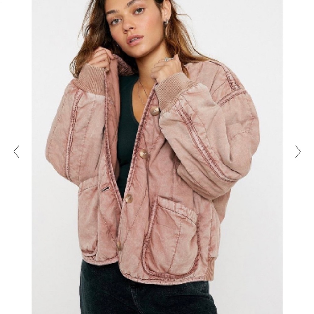 Free People Mixed Signals bomber - Picture 2 of 12